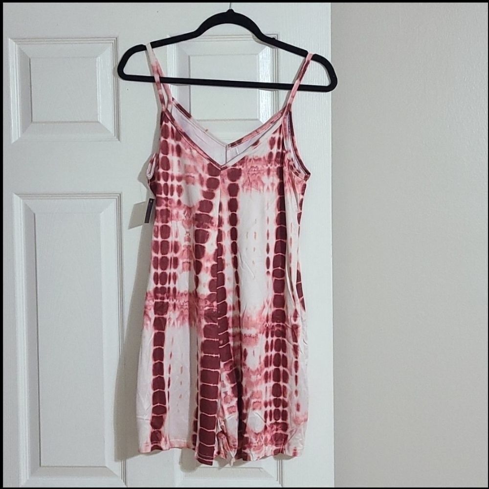 🔥 SALE 🔥 Casual Tie dye Slip Dress/Romper - Picture 2 of 6